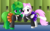 Size: 2926x1840 | Tagged: safe, artist:limedreaming, artist:sashagemini, oc, oc only, oc:lime dream, oc:sasha gemini, pegasus, pony, unicorn, cheerleader, clothes, detailed, detailed background, female, lesbian, looking at each other, mare, pleated skirt, school, schoolgirl, skirt, trace