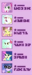 Size: 158x366 | Tagged: safe, screencap, bon bon, bulk biceps, lyra heartstrings, micro chips, sweetie belle, sweetie drops, vignette valencia, equestria girls, festival looks, g4, my little pony equestria girls: better together, cropped, female, glasses, male