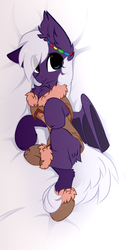 Size: 882x1722 | Tagged: safe, artist:php146, oc, oc only, bat pony, pony, body pillow, clothes, male, solo, stallion