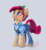 Size: 2882x3112 | Tagged: safe, alternate version, artist:xbi, torque wrench, earth pony, pony, g4, rainbow roadtrip, background removed, female, high res, looking up, mare, overalls, simple background, solo, wrench