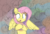 Size: 3496x2362 | Tagged: safe, artist:taurson, fluttershy, pegasus, pony, g4, anxiety, colored sketch, crowd, dialogue, female, high res, mare, surrounded, wide eyes, wings