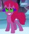 Size: 901x1080 | Tagged: safe, artist:徐詩珮, oc, oc only, oc:betty pop, pony, unicorn, g4, base used, female, magical lesbian spawn, mare, next generation, offspring, parent:glitter drops, parent:tempest shadow, parents:glittershadow, sombra eyes