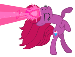 Size: 1403x1080 | Tagged: safe, alternate version, artist:徐詩珮, oc, oc:betty pop, pony, unicorn, background removed, base used, female, magic, magical lesbian spawn, mare, offspring, parent:glitter drops, parent:tempest shadow, parents:glittershadow, simple background, transparent background