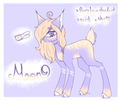 Size: 2133x1779 | Tagged: safe, artist:honeybbear, oc, oc only, oc:moon, earth pony, pony, deer tail, female, mare, reference sheet, solo
