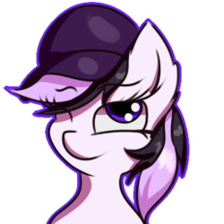Size: 363x363 | Tagged: safe, artist:luxsimx, oc, oc only, oc:star stroke, pony, hat, solo
