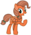 Size: 961x1060 | Tagged: safe, artist:rainbow eevee, ball pony, object pony, original species, pegasus, pony, basketball, basketball (battle for dream island), battle for dream island, female, mare, ponified, ponytail, simple background, solo, sports, transparent background