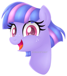 Size: 984x1118 | Tagged: safe, artist:kimmyartmlp, wind sprint, pony, common ground, g4, bust, cute, female, heart eyes, portrait, signature, simple background, smiling, solo, sprintabetes, transparent background, wingding eyes