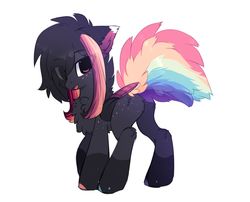 Size: 1600x1294 | Tagged: dead source, safe, artist:php146, oc, oc:ayaka, pegasus, pony, alternate design, bird tail, blushing, butt, butt fluff, chest fluff, female, floppy ears, fluffy, looking at you, mare, plot, ponified, simple background, smiling