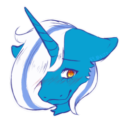 Size: 894x894 | Tagged: safe, artist:plaanti, oc, oc:fleurbelle, alicorn, pony, adorabelle, alicorn oc, blushing, cute, female, hair over one eye, mare, ocbetes, shy, yellow eyes