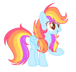 Size: 1920x1817 | Tagged: dead source, safe, artist:rainbows-skies, oc, oc only, oc:sunshine sky, pegasus, pony, base used, female, mare, simple background, solo, transparent background