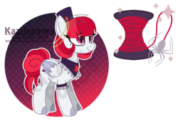 Size: 1024x697 | Tagged: safe, artist:kazziepones, oc, oc only, oc:silky spinner, pegasus, pony, female, hat, mare, reference sheet, solo