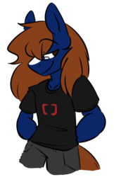 Size: 1245x1925 | Tagged: safe, artist:speaks-in-sketches, oc, oc only, oc:spec steele, anthro, clothes, glasses, shirt, simple background, solo, transparent background