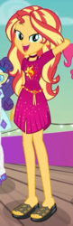 Size: 297x917 | Tagged: safe, screencap, sunset shimmer, equestria girls, g4, i'm on a yacht, spoiler:eqg series (season 2), cropped, feet, female, geode of empathy, legs, magical geodes, sandals