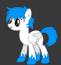 Size: 626x663 | Tagged: safe, oc, oc only, pony, gray background, simple background, solo