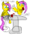 Size: 1400x1600 | Tagged: safe, fluttershy, pegasus, pony, g4, chair, date, female, food, noodles, ramen, solo, table