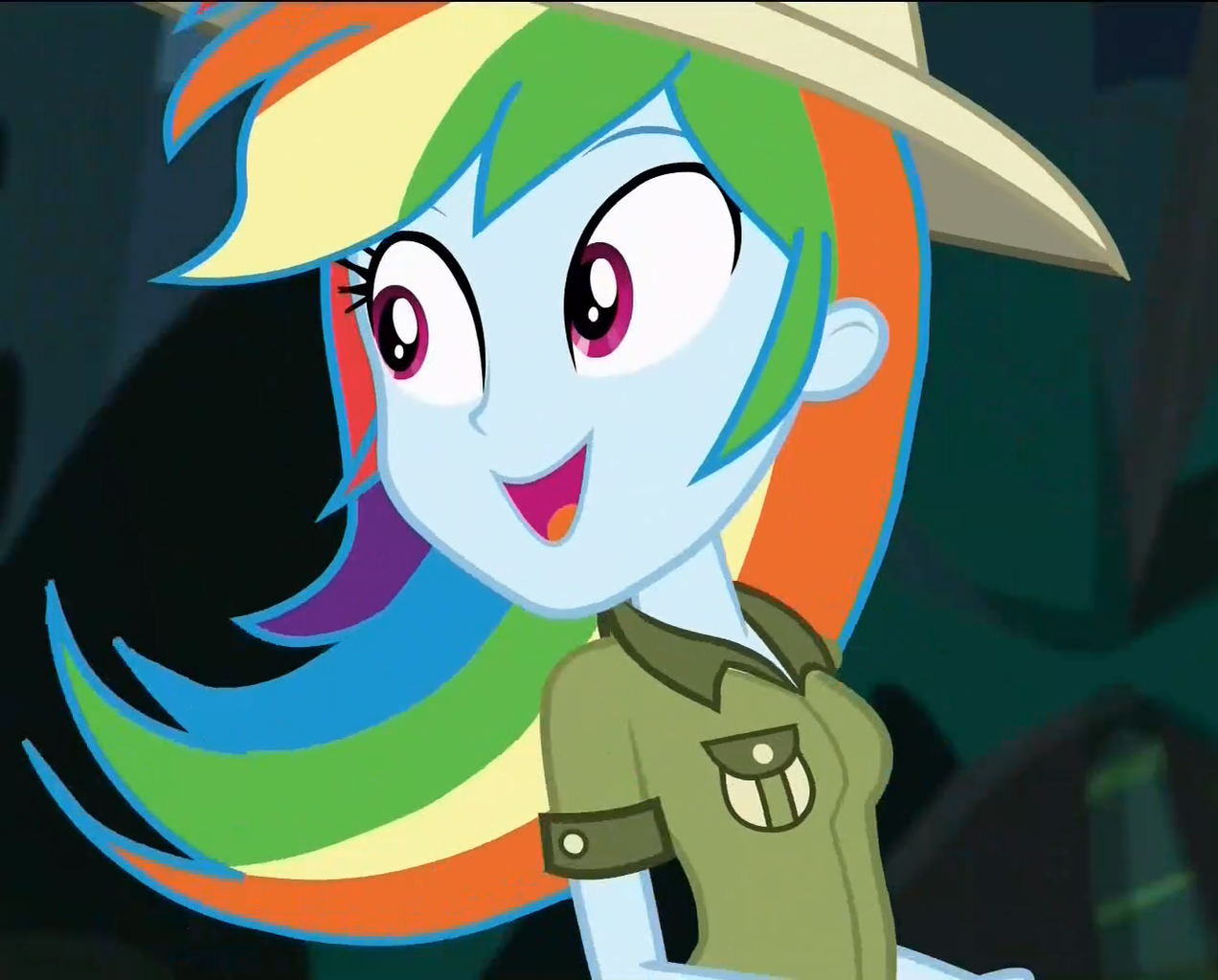  2093891 safe screencap rainbow dash dance magic 