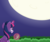 Size: 4500x3800 | Tagged: safe, artist:mirrorcrescent, twilight sparkle, alicorn, pony, between dark and dawn, g4, female, full moon, magic, mare, moon, nervous, solo, twilight sparkle (alicorn)