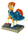 Size: 1647x2000 | Tagged: safe, artist:dexbelae, sunburst, pony, unicorn, g4, book, clothes, glasses, male, raised hoof, raised leg, smiling, solo, stallion