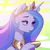 Size: 1890x1890 | Tagged: safe, artist:katputze, princess celestia, alicorn, pony, g4, bust, crown, cute, cutelestia, female, jewelry, mare, portrait, regalia, solo