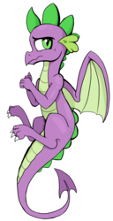 Size: 2008x3912 | Tagged: safe, artist:paskanaakka, derpibooru exclusive, spike, dragon, g4, claws, high res, male, older, older spike, simple background, solo, transparent background, winged spike, wings