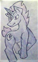 Size: 264x427 | Tagged: safe, artist:midday sun, oc, oc:noir moonlight, pony, unicorn, male, stallion