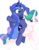 Size: 5924x7576 | Tagged: safe, artist:cyanlightning, princess celestia, princess luna, alicorn, pony, g4, .svg available, absurd resolution, cute, duo, ear fluff, female, luna riding celestia, mare, missing accessory, one eye closed, ponies riding ponies, riding, s1 luna, sibling love, siblings, simple background, sisterly love, sisters, sitting, smiling, standing, tongue out, transparent background, vector