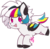 Size: 732x724 | Tagged: safe, artist:oxy-diamond, oc, oc only, oc:twisty, bat pony, pony, solo