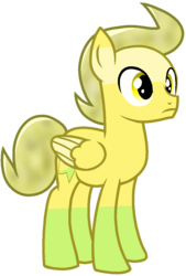 Size: 802x1188 | Tagged: safe, artist:rainbow eevee, pegasus, pony, base used, battle for dream island, colored wings, lightning, lightning (battle for dream island), male, ponified, simple background, solo, stallion, transparent background, wings