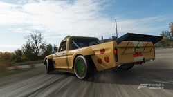 Size: 1920x1080 | Tagged: safe, artist:populuxe, applejack, earth pony, pony, g4, ford, ford f-150, forza horizon, forza horizon 4, truck, video game