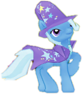 Size: 168x193 | Tagged: safe, artist:pugleg2004, edit, edited screencap, gameloft, screencap, trixie, pony, unicorn, g4, 3d, background removed, female, mare, not a vector, picture for breezies, simple background, solo, transparent background