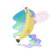 Size: 400x400 | Tagged: safe, artist:emilz-the-half-demon, princess celestia, g4, banana, bananalestia, food, food transformation, inanimate tf, simple background, transformation, transparent background