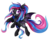 Size: 1024x816 | Tagged: safe, artist:centchi, oc, oc only, oc:stellaluna, bat pony, pony, bat pony oc, deviantart watermark, female, mare, obtrusive watermark, rearing, simple background, solo, transparent background, watermark