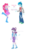 Size: 819x1403 | Tagged: safe, artist:berrypunchrules, artist:selenaede, pinkie pie, thunderbass, oc, oc:sugar drop, equestria girls, g4, female, fusion, fusion:pinkie pie, fusion:pinkiebass, fusion:thunderbass, intersex, male, nonbinary