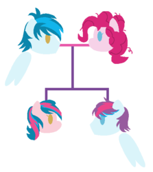 Size: 493x552 | Tagged: safe, artist:mplbasemaker33, pinkie pie, thunderbass, pony, g4, equestria girls ponified, female, male, parents:pinkiebass, pinkiebass, ponified, shipping, straight