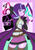 Size: 739x1052 | Tagged: safe, alternate version, artist:holo, starlight glimmer, human, equestria girls, g4, assassin's creed, clothes, crossover, cute, cutie mark, equestria girls-ified, female, fingerless gloves, glimmerbetes, gloves, looking at you, miniskirt, pixiv, pony coloring, skirt, socks, solo, thigh highs, zettai ryouiki