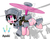 Size: 1200x924 | Tagged: safe, artist:2074, pinkie pie, helipony, original species, plane pony, pony, g4, armor, attack helicopter, cute, diapinkes, female, open mouth, pinkiecopter, plane, simple background, solo, tailcopter, white background