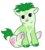 Size: 250x280 | Tagged: safe, artist:guidomista, derpibooru exclusive, earth pony, fish, pony, alternate universe, anime, anime crossover, chibi, chubby, chubby cheeks, crossover, cute, green, heart, hooves, hooves up, jojo, jojo's bizarre adventure, looking back, markings, multicolored, open mouth, pesci, pink, ponified, pudgy, simple background, sitting, solo, transparent background