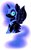 Size: 968x1548 | Tagged: safe, artist:p5owufnsjuk7xlp, artist:띌버, nightmare moon, alicorn, pony, g4, female, helmet, mare, solo