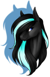 Size: 1585x2437 | Tagged: safe, artist:oneiria-fylakas, oc, oc only, oc:sirocco eventide, pony, bust, female, mare, portrait, simple background, solo, transparent background