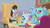 Size: 1280x720 | Tagged: safe, screencap, carapace (g4), ocellus, octavia melody, spiracle, changedling, changeling, earth pony, pony, a horse shoe-in, g4, chinese, subtitles