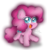 Size: 1153x1239 | Tagged: safe, artist:bubbly-storm, pinkie pie, earth pony, pony, g4, chest fluff, cute, diapinkes, ear fluff, female, fluffy, heart eyes, leg fluff, open mouth, simple background, solo, transparent background, wingding eyes