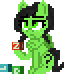 Size: 128x148 | Tagged: safe, artist:enragement filly, edit, oc, oc:filly anon, pony, female, filly, pixel art