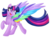 Size: 1493x1099 | Tagged: safe, artist:kimmyartmlp, twilight sparkle, alicorn, pony, g4, my little pony: friendship is magic, my little pony: rainbow roadtrip, colored wings, cute, female, mare, multicolored wings, rainbow wings, simple background, solo, transparent background, twiabetes, twilight sparkle (alicorn), watermark, wing bling, wings