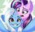 Size: 1304x1200 | Tagged: safe, artist:falafeljake, starlight glimmer, trixie, pony, unicorn, g4, blushing, cute, female, floppy ears, lesbian, mare, ship:startrix, shipping, smiling, starry eyes, wingding eyes