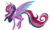 Size: 2500x1500 | Tagged: safe, artist:darkjillmlp123, oc, oc only, oc:sparkiest lake, alicorn, pony, clothes, female, mare, scarf, simple background, solo, transparent background, two toned wings, wings