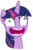 Size: 7000x10600 | Tagged: safe, artist:tardifice, twilight sparkle, alicorn, pony, g4, interseason shorts, starlight the hypnotist, absurd resolution, faic, female, hypnosis, hypnotized, insanity, simple background, solo, transparent background, twilight hates ladybugs, twilight is a maniac, twilight snapple, twilight sparkle (alicorn), twilighting, vector