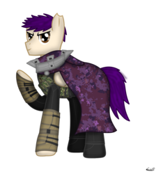 Size: 1229x1372 | Tagged: safe, artist:99999999000, pegasus, pony, male, marvel, mysterio, ponified, simple background, solo, spider-man
