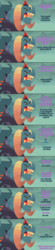 Size: 640x2898 | Tagged: safe, edit, edited screencap, screencap, dragon lord torch, dragon, g4, gauntlet of fire, ask, caption, comic, homophobia, image macro, implied princess ember, implied twilight sparkle, male, offscreen character, question, screencap comic, solo, speciesism, text, tumblr