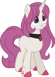 Size: 600x827 | Tagged: safe, artist:t-aroutachiikun, oc, oc only, oc:mille-feouille, pony, unicorn, female, mare, simple background, solo, transparent background