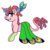 Size: 800x800 | Tagged: safe, artist:glamgoria-morose, oc, oc:princess blood moon, pony, unicorn, clothes, dress, magical lesbian spawn, offspring, parent:moondancer, parent:princess luna, parents:lunadancer, peacock feathers